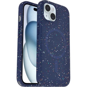 image:imageOtterBox iPhone 16e 15 14 amp 13 Core Series  Blueberry Pie Blue Sleek Rubber Design Smooth Finish Camera Bumpers and Protective Screen Lip snaps to MagSafeBlueberry Pie Blue