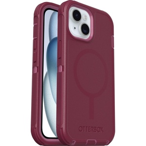 image:imageOtterBox iPhone 16e 15 14 amp 13 Defender Series  Black screenless rugged amp durable with port protection snaps to MagSafeFoxberry Pink