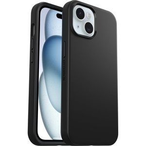 image:imageOtterBox iPhone 16e 15 14 amp 13 Symmetry Series Case  BLACK snaps to MagSafe ultrasleek raised edges protect camera amp screen ships in polybagBlack