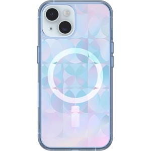 image:imageOtterBox iPhone 16e 15 14 amp 13 Symmetry Series Case  BLUETIFUL Blue Snaps to MagSafe UltraSleek Raised Edges Protect Camera amp ScreenNew Opal Prism Blue