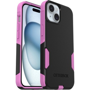 image:imageOtterBox iPhone 17e 16e 15 14 amp 13 Commuter Series Case  GET Your Greens Slim amp Tough PocketFriendly with Port ProtectionBlack  Pink