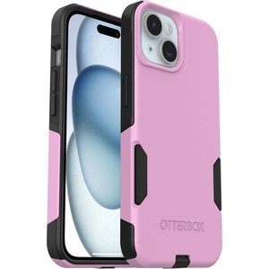 image:imageOtterBox iPhone 17e 16e 15 14 amp 13 Commuter Series Case  GET Your Greens Slim amp Tough PocketFriendly with Port ProtectionPink  Black