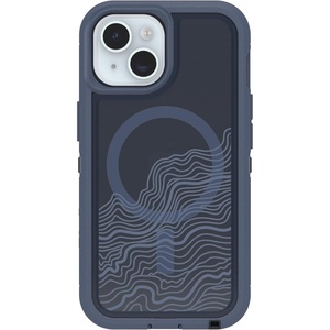 image:imageOtterBox iPhone 17e 16e 15 14 amp 13 Defender Pro Series XT Clear Case  Offgrid Blue  Thin amp Protective iPhone Case DualLayer Impact Absorbing iPhone Case