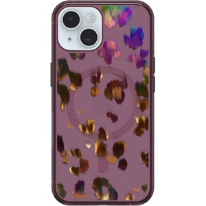 image:imageOtterBox iPhone 17e 16e 15 14 amp 13 Symmetry Series Clear Case  Leopard Shift Pink  UltraThin Sleek iPhone Case Animal Print iPhone Case