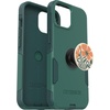image:imageBundle OtterBox iPhone 15 iPhone 14 and iPhone 13 Commuter Series Case  GET YOUR GREENS  PopSockets PopGrip  FALL FLEUR slim amp tough pocketfriendly with port protection PopGrip included