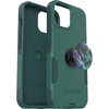 image:imageBundle OtterBox iPhone 15 iPhone 14 and iPhone 13 Commuter Series Case  GET YOUR GREENS  PopSockets PopGrip  OIL AGATE slim amp tough pocketfriendly with port protection PopGrip included