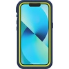 image:imageLifeProof iPhone 13 ONLY FR Series Case  ONWARD BLUE waterproof IP68 builtin screen protector port cover protection snaps to MagSafeBlue