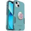 image:imageOtterBox Bundle Commuter Series for iPhone 13  Maven Way  PopSockets PopGrip  Clear Glitter SilverTeal