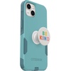 image:imageOtterBox Bundle Commuter Series for iPhone 13  RIVETING Way  PopSockets PopGrip  BE Kind TealTeal