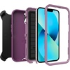 image:imageOtterBox Defender Series Screenless Edition Case for iPhone 13 Only  Holster Clip Included  Microbial Defense Protection  NonRetail Packaging  BlackHappy Purple
