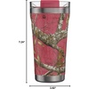 image:imageOtterBox Elevation Tumbler with Closed Lid  16OZ RealTree Edge Flamingo PinkRealTree Edge Pink Flamingo