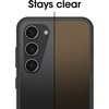 image:imageOtterBox Galaxy S23 Prefix Series Case  Clear UltraThin PocketFriendly Raised Edges Protect Camera amp Screen Wireless Charging CompatibleClearBlack