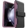 image:imageOtterBox Galaxy Z Fold5 Defender Series XT Case  Black Screenless Rugged Hinge Protection Lanyard Attachment PowerShare and Wireless Charging CompatiblePurple