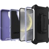 image:imageOtterBox Samsung Galaxy S24 Defender Series Case  MOUNATIN Majesty Purple Rugged amp Durable with Port Protection Includes Holster Clip Kickstand