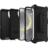 image:imageOtterBox Samsung Galaxy S24 Defender Series Case  Single Unit Ships in Polybag Ideal for Business Customers  Black Rugged amp Durable with Port Protection Includes Holster Clip KickstandGalaxy S24