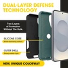 image:imageOtterBox Samsung Galaxy S25 Commuter Series Case  Sagebrush GreenEnchanted Forest Black  Green