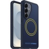 image:imageOtterBox Samsung Galaxy S26 Sole Series Case  Midnight Circuit Black Grippy Phone Case for Samsung Galaxy Builtin Magnets Raised Bumpers for Overall ProtectionReal Quiet Blue