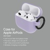 image:imageOtterBox Soft Touch Case for Apple AirPods 3rd Gen  Black Taffy BlackLavender