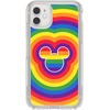image:imageOtterBox iPhone 11 Symmetry Series Case  Stardust Silver FlakeClear UltraSleek Wireless Charging Compatible Raised Edges Protect Camera amp ScreenDisney Pride