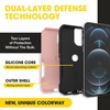 image:imageOtterBox iPhone 12 amp iPhone 12 Pro Commuter Series Case  Ballet Way Pink SaltBlush Slim amp Tough PocketFriendly with Port ProtectionPinkBlack