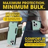 image:imageOtterBox iPhone 12 amp iPhone 12 Pro Commuter Series Case  Ballet Way Pink SaltBlush Slim amp Tough PocketFriendly with Port ProtectionTealBlack