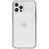 image:imageOtterBox iPhone 12 and 12 Pro Symmetry Series Case  Single Unit Ships in Polybag Ideal for Business Customers  BLACK ultrasleek wireless charging compatible raised edges protect camera amp screenClear