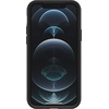 image:imageOtterBox iPhone 12 and 12 Pro Symmetry Series Case  Single Unit Ships in Polybag Ideal for Business Customers  BLACK ultrasleek wireless charging compatible raised edges protect camera amp screenBlack