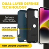 image:imageOtterBox iPhone 13 ONLY Commuter Series Case  Maven Way Slim amp Tough PocketFriendly with Port Protection PinkBlueBlack