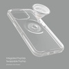 image:imageOtterBox iPhone 13 Otter  Pop Symmetry Series Clear Case  Clear POP Clear Integrated PopSockets PopGrip Slim PocketFriendly Raised Edges Protect Camera amp Screen