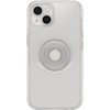 image:imageOtterBox iPhone 13 Otter  Pop Symmetry Series Clear Case  Clear POP Clear Integrated PopSockets PopGrip Slim PocketFriendly Raised Edges Protect Camera amp Screen