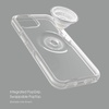 image:imageOtterBox iPhone 13 Otter  Pop Symmetry Series Clear Case  Limelight ClearGreen Integrated PopSockets PopGrip Slim PocketFriendly Raised Edges Protect Camera amp Screen