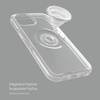 image:imageOtterBox iPhone 13 Otter  Pop Symmetry Series Clear Case  Stardust ClearGlitter Integrated PopSockets PopGrip Slim PocketFriendly Raised Edges Protect Camera amp Screen