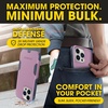 image:imageOtterBox iPhone 13 Pro ONLY Commuter Series Case  Rock Skip Way Slim amp Tough PocketFriendly with Port ProtectionPinkBlue
