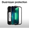 image:imageOtterBox iPhone 13 Pro ONLY Defender Series XT Case  Single Unit Ships in Polybag Ideal for Business Customers  Black screenless Rugged Snaps to MagSafe Lanyard Attachment