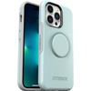 image:imageOtterBox iPhone 13 Pro Otter  Pop Symmetry Series Case  Tranquil Waters Blue Integrated PopSockets PopGrip Slim PocketFriendly Raised Edges Protect Camera amp ScreenBlue