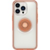 image:imageOtterBox iPhone 13 Pro Otter  Pop Symmetry Series Case  Tranquil Waters Blue Integrated PopSockets PopGrip Slim PocketFriendly Raised Edges Protect Camera amp ScreenMelondramtic ClearOrange