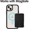 image:imageOtterBox iPhone 14 Plus Defender Series XT Case  Black Crystal screenless Rugged Snaps to MagSafe Lanyard Attachment