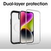 image:imageOtterBox iPhone 14 Plus Defender Series XT Case  Black Crystal screenless Rugged Snaps to MagSafe Lanyard Attachment