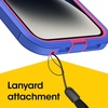image:imageOtterBox iPhone 14 Plus Defender Series XT Case  Blooming Lotus Pink screenless Rugged Snaps to MagSafe Lanyard Attachment