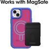 image:imageOtterBox iPhone 14 Plus Defender Series XT Case  Blooming Lotus Pink screenless Rugged Snaps to MagSafe Lanyard Attachment