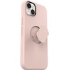 image:imageOtterBox iPhone 14 Plus Only OtterGrip Symmetry Series Case  MADE ME BLUSH Pink builtin grip sleek case snaps to MagSafe raised edges protect camera amp screen