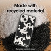 image:imageOtterBox iPhone 14 Plus Symmetry Series Case  STARDUST ClearGlitter UltraSleek Wireless Charging Compatible Raised Edges Protect Camera amp ScreenCow Print