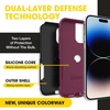 image:imageOtterBox iPhone 14 Pro Max ONLY Commuter Series Case  INTO The Fucshia Pink Slim amp Tough PocketFriendly with Port ProtectionBlackPink