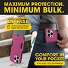 image:imageOtterBox iPhone 14 Pro Max ONLY Commuter Series Case  INTO The Fucshia Pink Slim amp Tough PocketFriendly with Port ProtectionPinkBlack