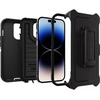 image:imageOtterBox iPhone 14 Pro Max ONLY Defender Series Case  BLACK  Rugged amp Durable with Port Protection Includes Holster Clip KickstandBlack