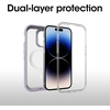 image:imageOtterBox iPhone 14 Pro Max ONLY Defender Series XT Case  Black screenless Rugged Snaps to MagSafe Lanyard AttachmentLavenderClear