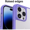 image:imageOtterBox iPhone 14 Pro Max ONLY Prefix Series Case  CLEAR  ultrathin pocketfriendly raised edges protect camera amp screen wireless charging compatiblePuple