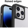image:imageOtterBox iPhone 14 Pro Max ONLY Prefix Series Case  CLEAR  ultrathin pocketfriendly raised edges protect camera amp screen wireless charging compatibleBlackClear