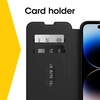 image:imageOtterBox iPhone 14 Pro Max ONLY Strada Series Case  Espresso Brown Card Holder Genuine Leather PocketFriendly Folio CaseBlack