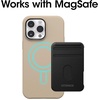 image:imageOtterBox iPhone 14 Pro Max ONLY Symmetry Series Case  Dont Even CHAI Brown UltraSleek Snaps to MagSafe Raised Edges Protect Camera amp Screen